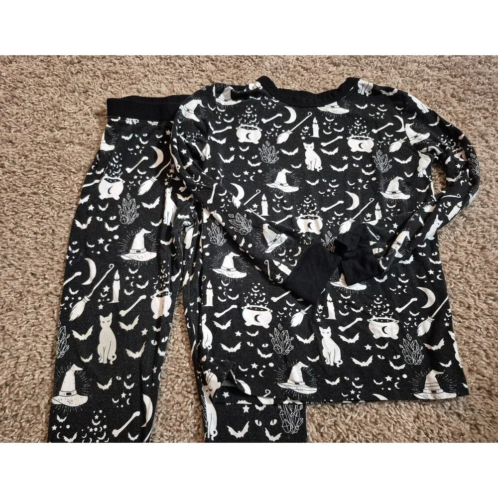 Emerson and Friends Hocus Pocus Halloween Bamboo Kids Pajama Set size 2/3 t